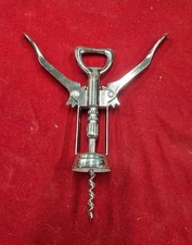 Premium Wing Corkscrew Beer And Wine Opener - Winged Grip, Easy To Use