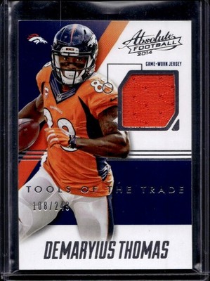 Demaryius Thomas 2014 Panini Absolute #TT-DT Tools of the Trade