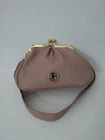 Giselle Paris Kiss-lock Pouch Dusty Rose Bag