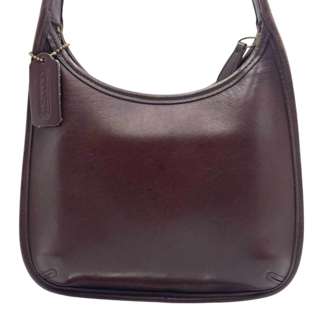 バッグ OLD COACH Ergo Shoulder Bag Vintage 9020 Coach Old Coach Ergo Shoulder Bag 9020 Vintage Leather