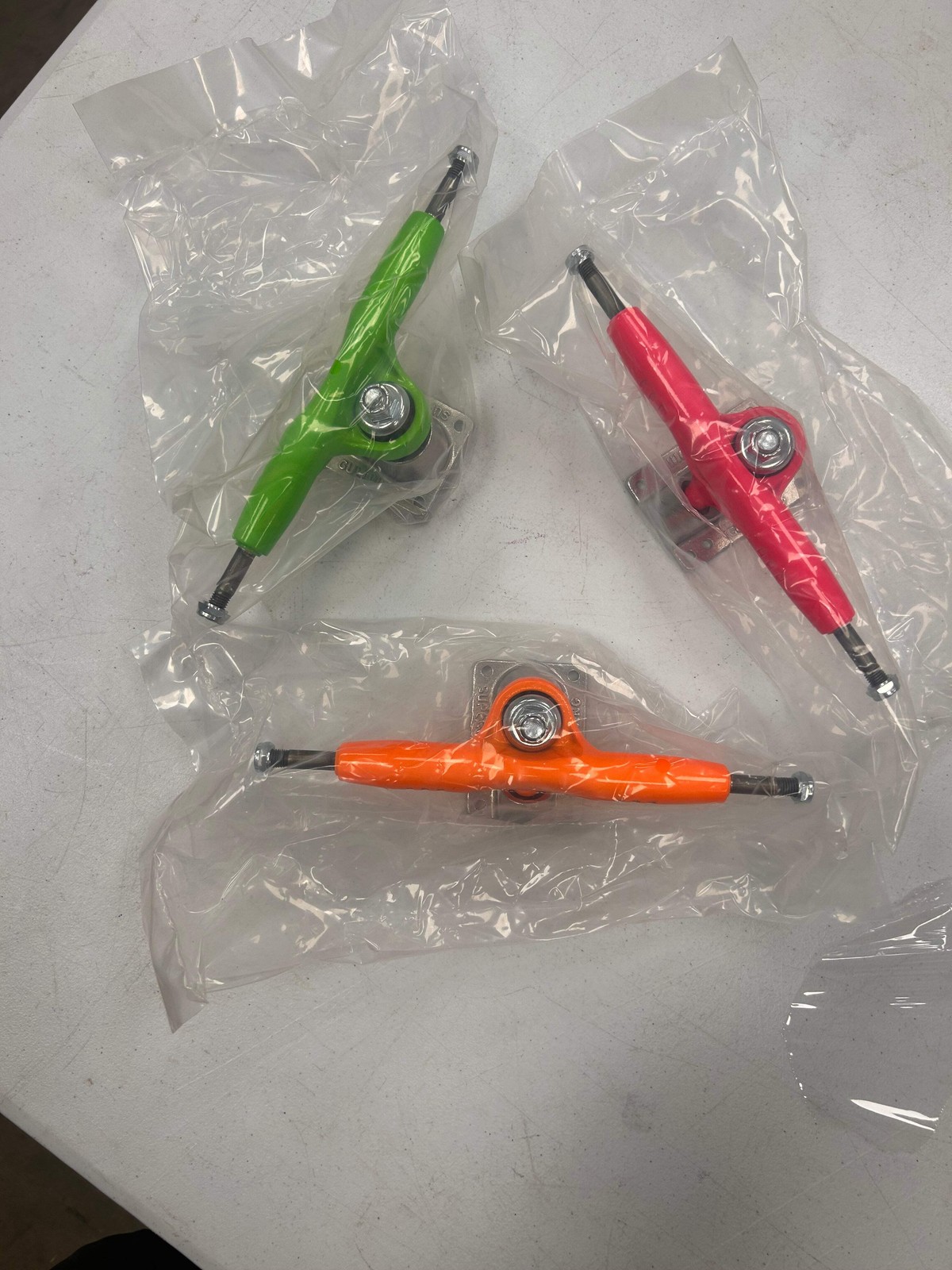 Gullwing Pro III Neon Orange 9" Skateboard Trucks