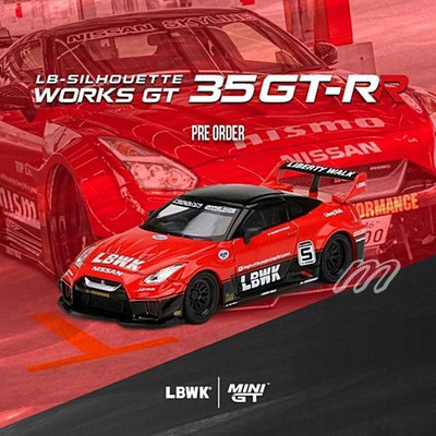 Mini GT Lb-Silhouette Works 35GT-RR | eBay