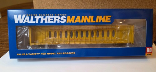 Coche plano de madera Union Pacific 72' Centerbeam 217050 Opera Walthers 910-50749 HO | Condition: New