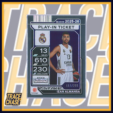 2025-26 Panini Contenders EuroLeague BK Izan Almansa Play-In Ticket 117/299 #17