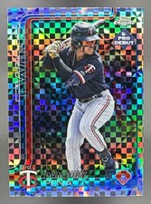 2025 Topps Baseball Pro Debut Dameury Pena Chrome X-Fractor #PDC-102 FCL Twins