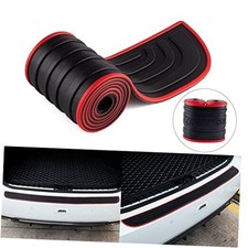 Car Rear Bumper Protector, 35.5inch x2.75inch 35.5x2.75inch Black-Red-Sport