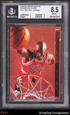 1993-94 Upper Deck SE Behind the Glass #G11 Michael Jordan BULLS HOF BGS 8.5