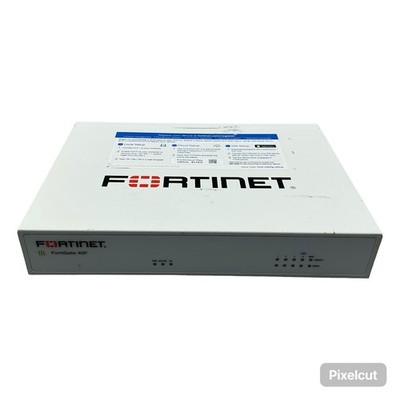 Fortinet FortiGate 40F Next Generation Firewall FG-40F SD-WAN Untested No PSU
