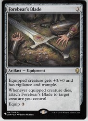 Forebear's Blade 214/269 The List Reprints Rare