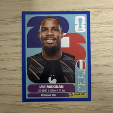 Panini FIFA World Cup 2026 Mike Maignan FRA2 France AC Milan Soccer blue special