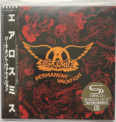 Aerosmith - Permanent Vacation LIM Japan SHM CD MINI LP 24-bit UICY-94442 NEU