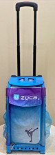 Zuca Sport Bag - Ice Dreamz Ice Skating Purple Blue Excellent Shape