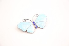 Sterling Silver Brooch John Atkins & Sons Butterfly Enamel (12g)