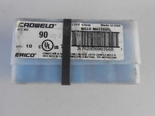 Cadweld Erico 90 10 Count Weld Material New Old Stock