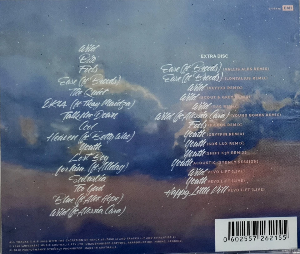 Troye Sivan-Blue Neighbourhood Suburbia Edition 2CD + Bolso de Mano 2015 Solo Australia Foto 4 de 4