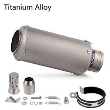 Tubo de escape de titanio 51 mm puntas silenciadoras para R1 R6 R15 FZ1 MT09 R6 Z900 zx6r