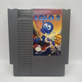 Adventures of Lolo 2 Nintendo NES Minty Collectors Item Hal America