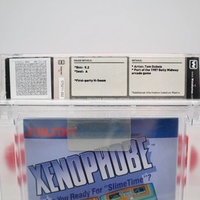 NES Nintendo XENOPHOBE - WATA GRADED 9.2 A ROUND SOQ! NEW & Sealed with H-Seam!