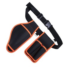 Compact multipocket waist bag for garden tools pruning and maintenance