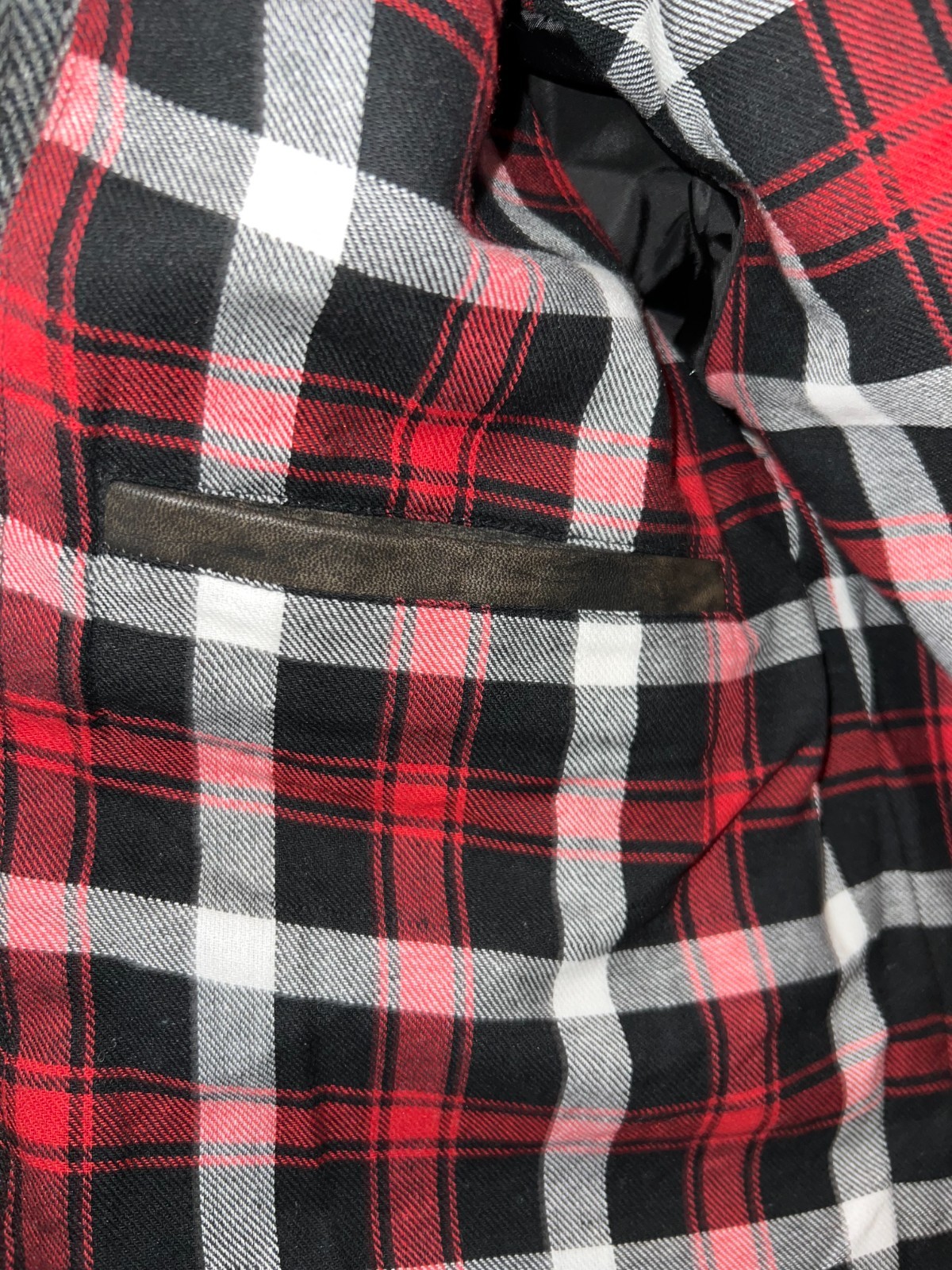 Patrick James Leather Jacket, Size Medium - image 8