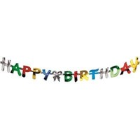 "Papstar Girlanden-Kette \"Happy Birthday\" 3 Bis 80 Stk Spare 73%"