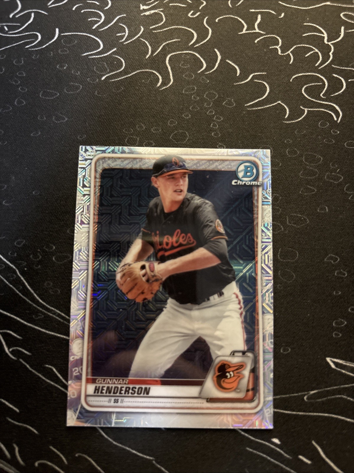2020 Bowman - Chrome Prospects Gunnar Henderson #BCP-134 Mojo Refractor (RC)