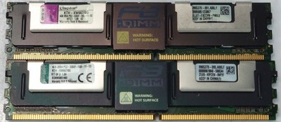 Apple Mac Pro 1,1 2,1 8GB RAM 2x4GB Kit DDR2 FB-DIMM 5300F 555-11-E0 KTH-XW667