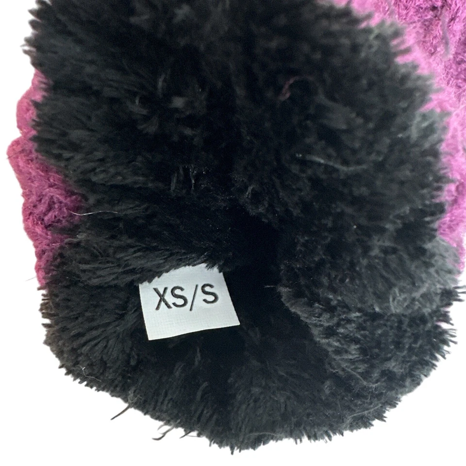 The North Face Mujer Cable Minna Mitones Pamplona Púrpura Nuevo Talla XS/S Foto 2 de 4