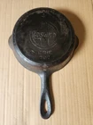 Griswold #4 Cast Iron Skillet Slant Logo 702 Erie Vintage