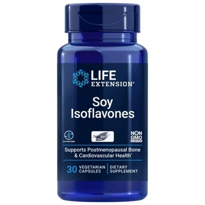 Leben Erweiterung Soja-Isoflavone, 30 Kaps