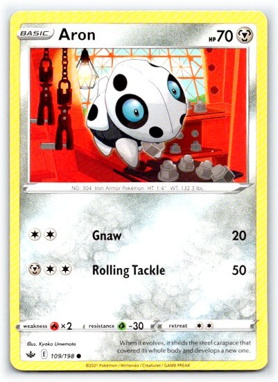 Aron 109/198 ~ English Near Mint