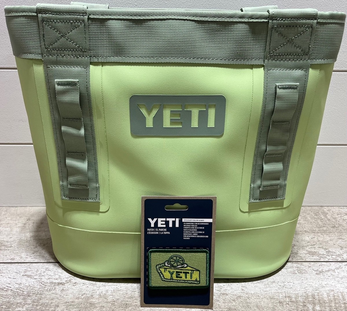 YETI Camino 20 Carryall Tote Bag RETIRED🍋‍🟩KEY LIME!+Yeti KEY