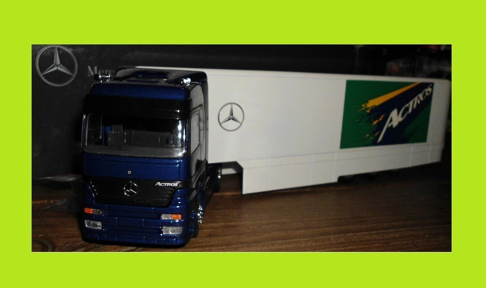 NZG 1/43 camion Motorhome Mercedes Benz Actros no eligor dea old cars wsi - Immagine 2 di 3