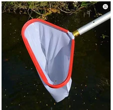 Pool Landing Net Fine Mesh with Aluminium Handle Leaf Skimmer for Pool Leaves De