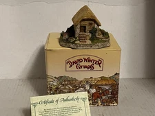 David Winter Cottages Irish Water Mill, Box & Certificate 