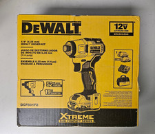 DeWALT Xtreme 12V MAX 1/4" Cordless Impact Driver Kit - DCF801F2 - New