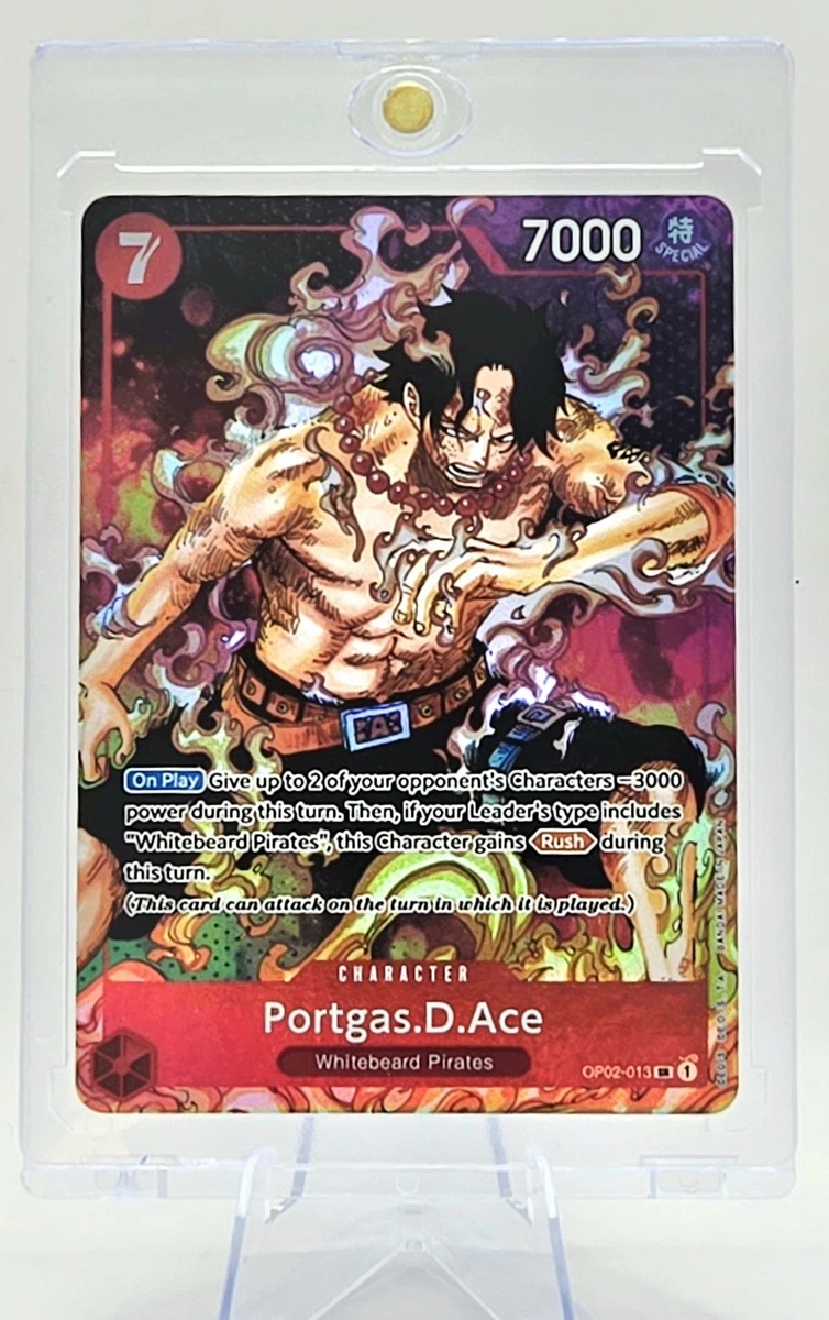 Portgas.D.Ace OP02-013 Paramount War for sale | eBay