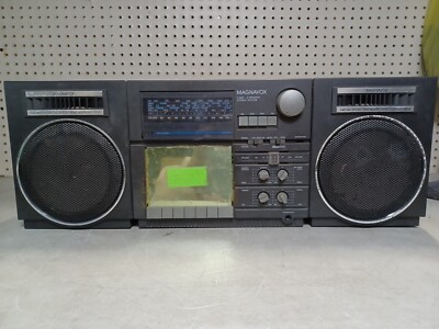 VINTAGE Magnavox Boombox TR 4883/17 AM/FM Short Wave - RADIO WORKS -NO TAPE DECK