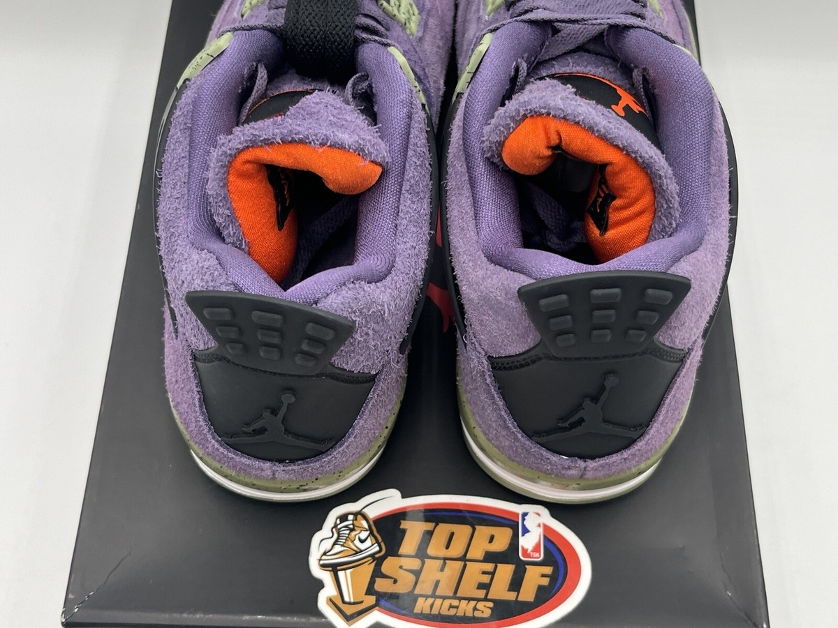 New Air Jordan 4 Canyon Purple 2022 Size 10/8.5 Rare Retro 