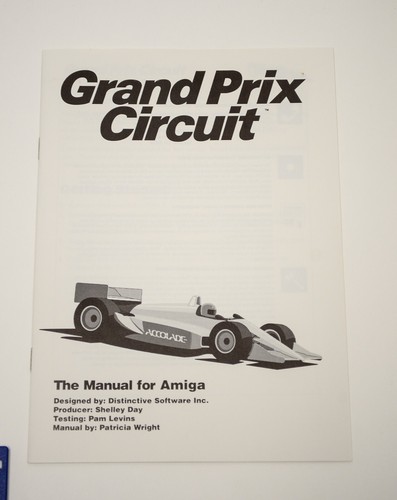 GRAND PRIX CIRCUIT Accolade 1988 Formula One Racing Commodore Amiga 500 Tested - Picture 10 of 24