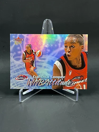 2000 Fleer Ultra WNBA Attitude Cynthia Cooper Card 9 Of 10