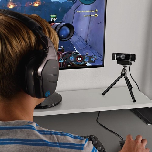 Logitech Webcam de diffusion Pro C922 pour Windows, macOS, Xbox One, Chrome et A - Photo 7/9