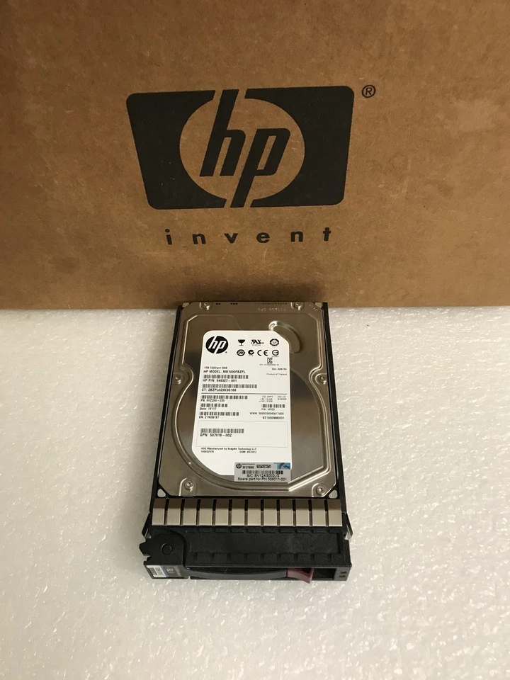 HP 507614-B21 508011-001 1TB 6G 7.2K SAS MDL hard drive 537786-001 - Image 2 of 3