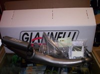 SchalldäMpfer Giannelli Extra V2 Piaggio Typhoon 50 '13 Aprilia Sr 50 Motard'