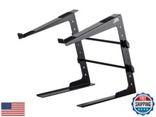 Monoprice Stage Right Series DJ Laptop Stand with Adjustable Height Portable