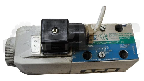 VICKERS DG4V-3S-22A-M-U-H5-60 DIRECTIONAL CONTROL VALVE 5000PSI