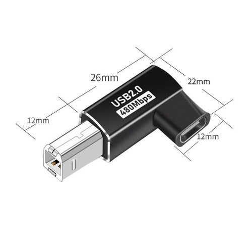 TYPE-C interface / MIDI interface Printer Electric Pianos Synthesizers Adapter - Photo 9/13