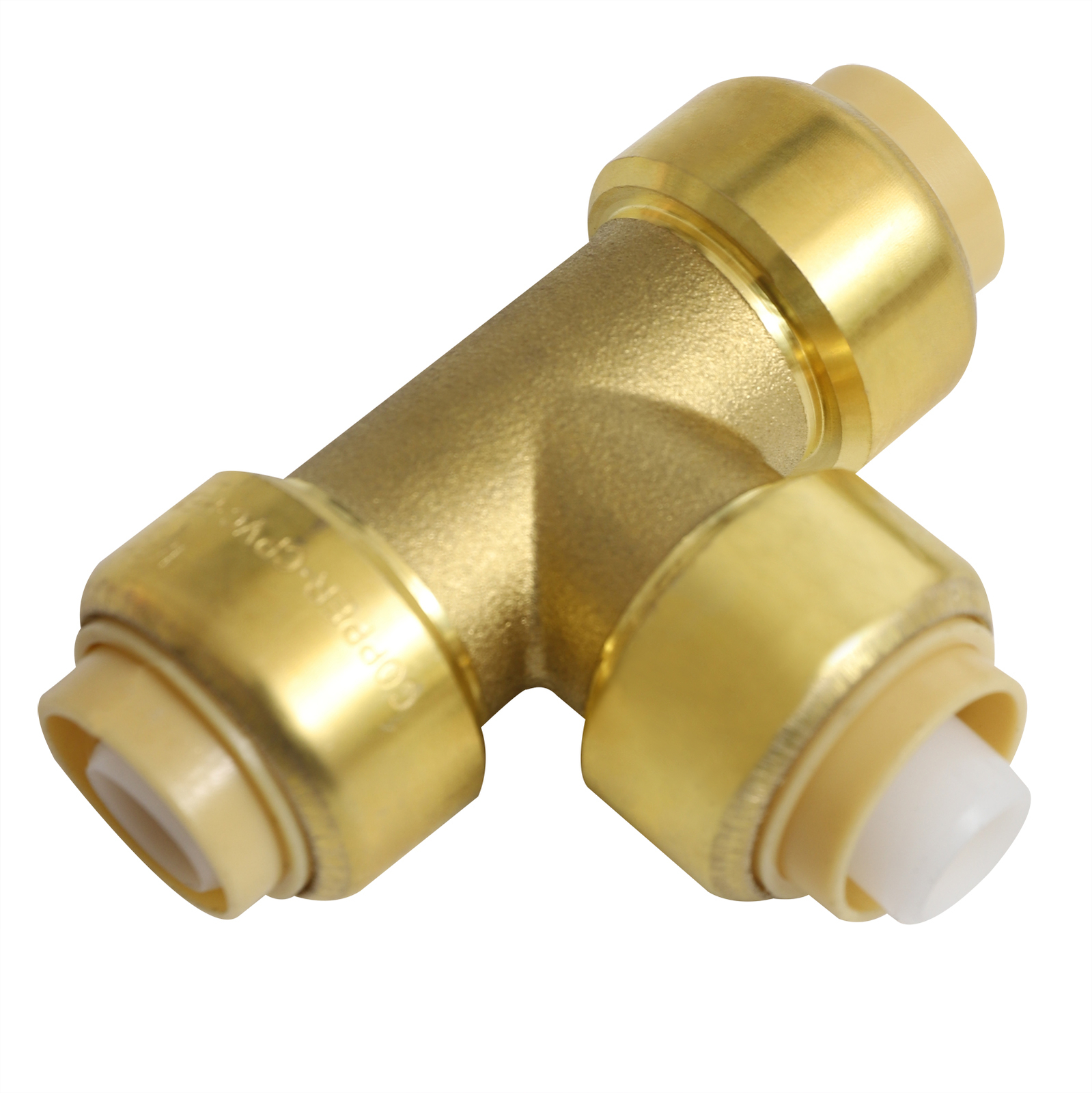 Plumbing fittings 1/2 inch in Bulk Pushfit Straight Couplings 90 Degree