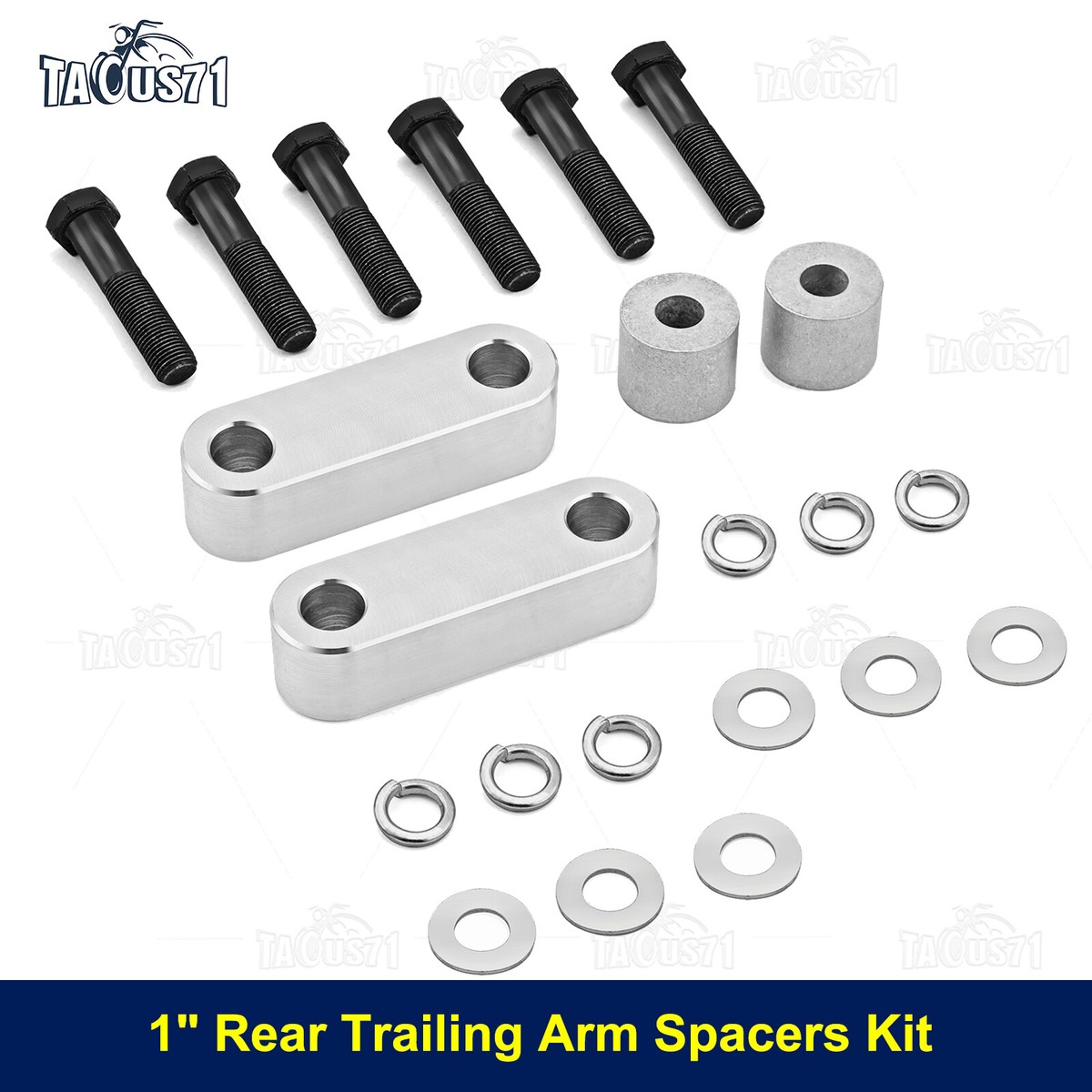 2" Rear Trailing Arm Spacer Kit For Subaru Impreza, Forester, Legacy, Outback (1993–2008) – Lifted Alignment Fix