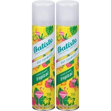 Batiste (Tropical) Dry Shampoo 200 mL / 6.73 Oz (Pack of 2)